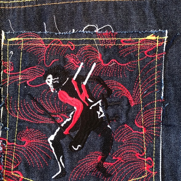 NWT Red Monkey Company RMC Martin Ksohoh jeans Short size 38 - Picture 4 of 12